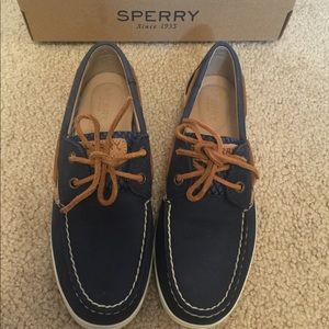 Navy Blue Sperry's NEW Size 7 M